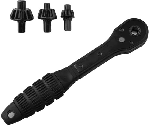 Bohrfutterschlüssel, Bohrfutter, Bohrfutterschlüssel Set, 2-in-1 Ratschenschlüssel Mit 3 Bohrfuttern, Ergonomischer Griff Für Bohrmaschinen Werkzeuge, Für DIY Projekte Und Professionelle Arbeiten ﻿