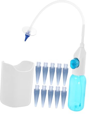Veemoon Kit De Nettoyage Oreilles Manuel Extraction Du Cérumen Outil De Rinçage Auriculaire Sûr Pour Usage à Domicile