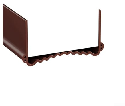 Bande d'étanchéité réglable pour bas de porte avec propriétés d'isolation acoustique, en PVC, facile à couper et à installer pour les portes de 5, 5, 8 cm de largeur, empêche les fuites d'air et