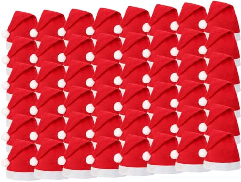 Santa Magix Weihnachtsmütze Nikolausmütze Werbeartikel rot mit Bommel wm-32