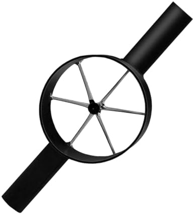 FashionCha Fendeur à Bambou Manuel en Acier, Outil de Fendage pour Bambou, Sépareur Pratique et Léger, Léger Solide pour Bricolage Maison et Le Jardin, Noir, 6 Couteaux