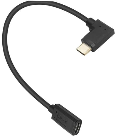 Xinsheinelry Cavo Prolunga Tipo C USB Maschio-Femmina Ricarica Rapida E Sincronizzazione Dati 10 Gbps per Telefono Portatile C Maschio-Femmina