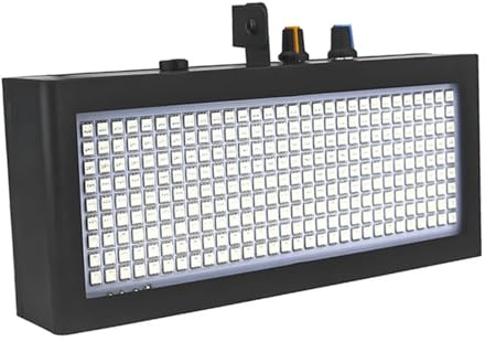 Luce stroboscopica da palco, 270 LED super luminosi, luce bianca for illuminazione da palco, for matrimoni, Natale, compleanni, club, DJ