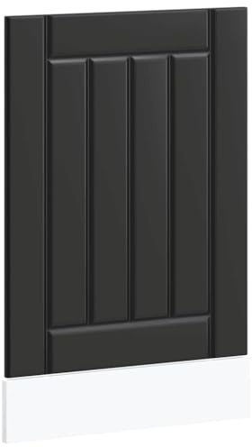 Foknhdi Lucca - Mascherina per lavastoviglie, 45 x 1,5 x 67 cm, in legno per armadio da cucina, pannello frontale robusto e facile da pulire, design moderno per cucina, angolo cottura e armadietto