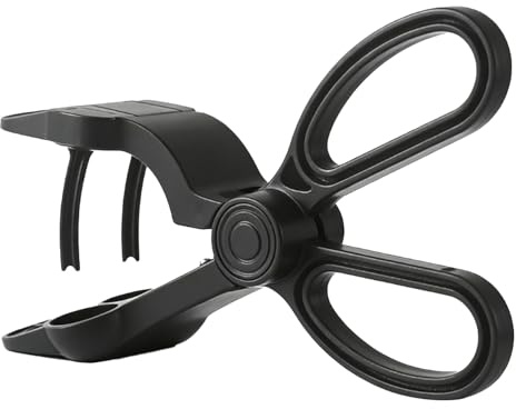 Dpofirs Cherry Pitter, Herramienta para Quitar Huesos de Cereza con Operación de un Segundo y Diseño de Empuje Manual para Deshuesar Cerezas, Aceitunas, Azufaifas y Ciruelas (BLACK)