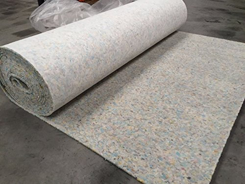 8mm Thick PU Carpet Underlay Rolls | Choose from 30 Sizes | 10m² Total Area | UK Manufactured Quality Luxury Feel