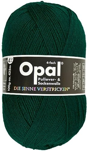 Opal Sockengarn - Uni 2020-4fach 9933 Waldgrün