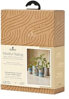 DMC Mindful Making Peaceful Plant Pots Crochet Kit
