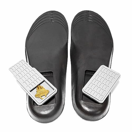 Aufbewahrungssohlen – der geheime sichere Behälter für Schuhe, verstecken Sie Schlüssel, Wertsachen, Bargeld und mehr, verstecken Sie Gegenstände in Sichtweite, ideal für Reisen, passend für