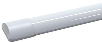 SILAMP - Regleta LED, 120 cm, 30 W, IP40, color blanco frío, 6000 K, 8000 K