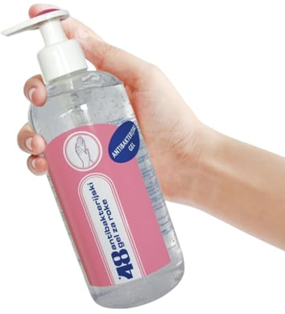 48 Antibacterial Protective Hand Cream, 48 Protective Hand Soap, 48 Universal Face & Body Cream, 48 Antibacterial Hand Gel, 48 Hand Sanitizer Spray (ANTIBACTERIAL LIQUID 5L, 1 PC)