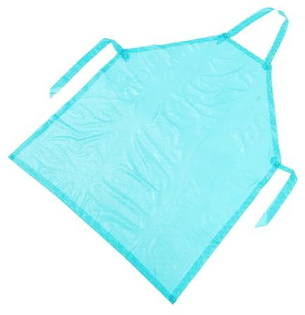 Cabilock Wasserdichte Ölfeste Schürze Aus Pvc Material Ärmellose Küchenschürze Zum Kochen Transparente Schürze Zum Anschürzen Langlebige Für Professionellen Gebrauch