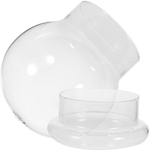 Levemolo Mikrolandschaftsflasche Aus Klarem Für Diy-pflanzenbehälter Ökologische Moosflasche Als Terrarienglasbehälter Mehrzweck-glasflasche Für Heimdekoration Und Büroatmosphäre