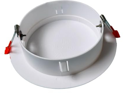 MagiDeal Panel de acceso con tapa decorativa y placa de cubierta de techo con resorte, pieza para mejoras del hogar, tapa resistente para orificio de luz, Agujero de 156 a 190