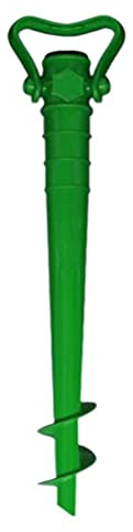 Beach Umbrella Stand, Wind Resistant Lightweight Antirust Ground Spike, Parasol Holder for Beach Fishing Parks Outdoors