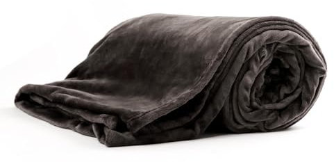 ESTEXO Kuscheldecke Größe XXL 220 x 240 cm Felloptik Tagesdecke Bettüberwurf