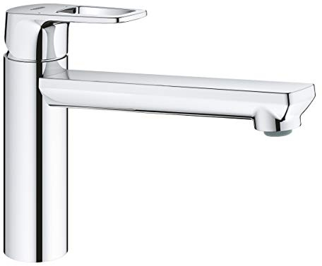 Grohe BauLoop | Küchenarmaturen - Einhand-Spültischbatterie, mittelhoher Auslauf | chrom | 31706000