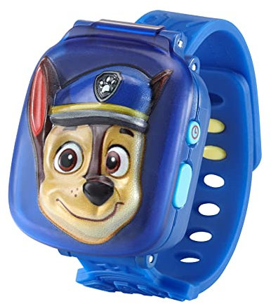 Vtech PAW Patrol Chase-Lernuhr Digitale Kinderuhr mit Timer, Stoppuhr, Wecker und Lernspielen Für Kinder von 3-6 Jahren, Bunt