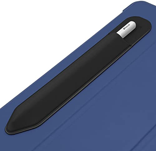 YINVA Pencil Holder Compatible with Apple Pencil 2nd Generation and 1st Gen, Elastic Pencil Sleeve Accessories Design for Apple Pencil (Black)