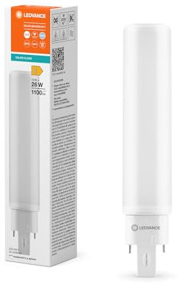 LEDVANCE Dulux D/E LED 10W - 840 Kaltweiß | Ersatz Für 26W