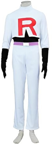 Bocguy Costume adulto, Costume Team Rocket, Costume Anime James, Costume Cosplay