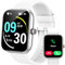 Smart Watch per telefoni Android iOS, display HD da 1,91 pollici, smartwatch per donne e uomini, Alexa integrato (rispondere/effettuare chiamate), fitness e monitoraggio del sonno,