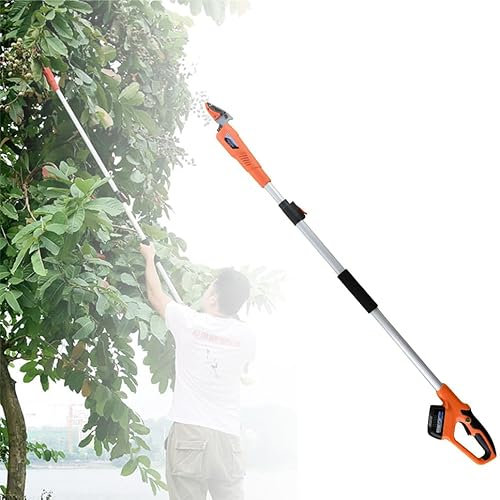 Tijeras de podar telescópicas para árboles, tijeras de podar telescópicas para jardinería, tijeras de podar telescópicas para jardinería, tijeras de podar para árboles con aluminio liviano (1.4)