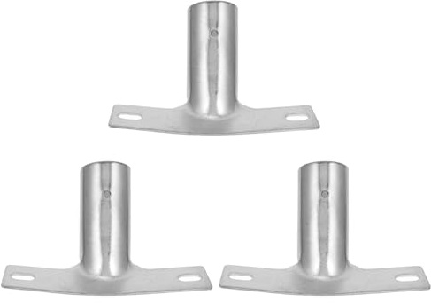 Healeved Metall Besenstielhalter 3Er Set Verbindungsstück Für Bodenbesen Stielhalterung 10.5X10.5X10.5 Cm Robuster Adapter Für Haushaltsreinigung Und Zimmerbesen