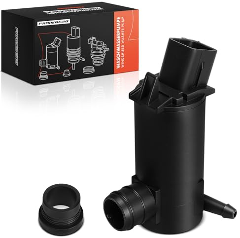 Frankberg Scheibenwaschpumpe Waschwasserpumpe Vorne 2-Polig 9851026000 | Kompatibel mit iX35 EL ELH LM,Picanto SA,iX35 Van,Accent Stufenheck HC,Sportage SL,Solaris Stufenheck HCI HCR,Tucson JM