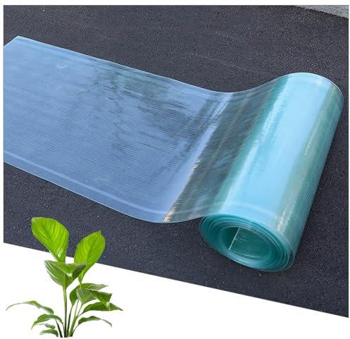 Xrdbfd Plaques De Toiture en Polycarbonate,Panneaux en Fibre De Verre,Feuilles en Polycarbonate pour Serre Abris Jardin Auvent,Panneaux De Toiture Anti-UV,Plaques De Remplacement,WxL-0.6x3m/2 * 9.8ft