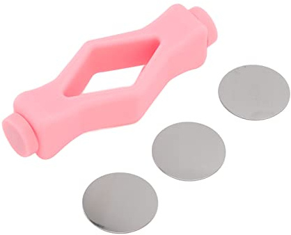 Front Load Washer Door Prop, Silicone Mouth Shape Magnetic Door Holder Dryer Latch Washing Machine Accessories for Washer Keep Open and Clea (Pink)