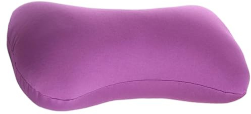 Qizeroty Mikroperlenkissen, Nackenrolle/Kissen Mit Mini-Mikroperlen, Halswirbelstütze, Weiches Mikroperlenkissen Für Wirbelsäule Und Nackenstütze, Reise Hause Schlafen Komfortabel, 38x20 cm