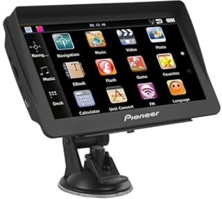 Navegación GPS for Coche de 7 Pulgadas, cámara visión Trasera con Cable 256M, 8GB, 800Mhz, navegador GPS for camión sombrilla, Vista inversa, estacionamiento(with Bluetooth)