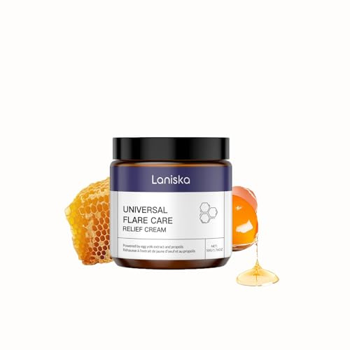 Universal Flare Care Relief Cream | Drawing Salve for HS, Boils, Cysts, Hemorrhoids & Abscess | Soothes Redness, Itching Skin & Inflammation | Anti-Chafing, Wound Care with Propolis & Egg Yolk Extract