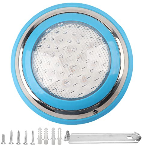 Lampada da parete subacquea a LED in acciaio inossidabile con luce per piscina per esterni AC12V (12 W)