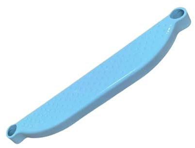 Fotstöd för barnstol - PVC, 2,76 tum, halkfri pall, tillbehör till matstol | Justerbart fotstöd för små barn, sil den , lyftsäte för