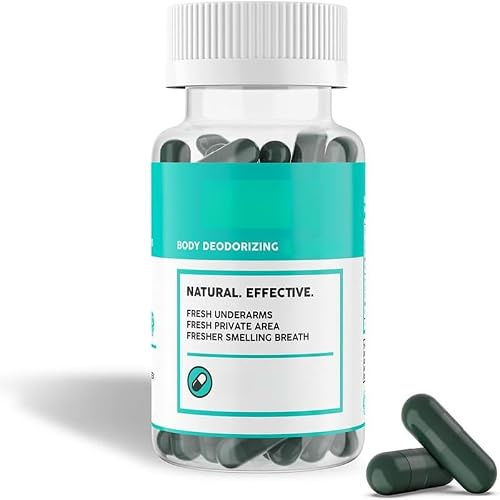 Déodorant interne naturel à la chlorophylle | Contrôle des odeurs corporelles complet, soutien doux au quotidien pour tous