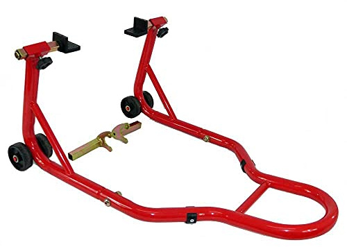 Montageständer Motorrad Hinten Rot kompatibel mit YAMAHA MT-125 2014-2016 RE11