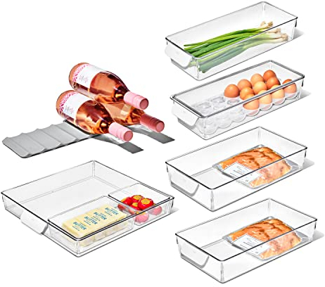 OXO Good Grips 8-Piece Refrigerator Organization Set
