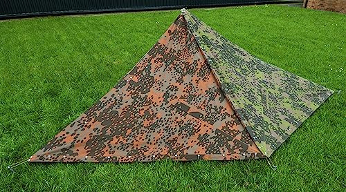 WW2 - Telo per tenda Zeltbahn tedesco Planetree