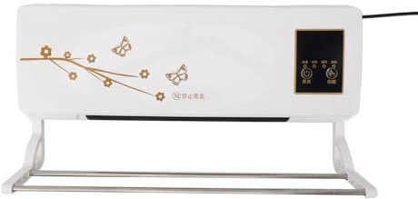 Sonew Condizionatore d'Aria a Parete, 2 in 1 Riscaldamento Elettrico a Raffreddamento con Elemento Riscaldante PTC e Telecomando, Riscaldatore di Raffreddamento d'Aria per Camera da