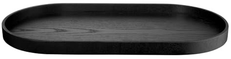 ASA Selection Wood Holztablett oval schwarz 44x22,5cm