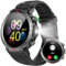 IFMDA Smartwatch Herren Damen mit Telefonfunktion - 1,45 LCD Sports Smart Watch, 300 mAh Fitnessuhr Heart Rate Sleep Blutsauerstoff Monitor, Schrittzähler für IOS und Android