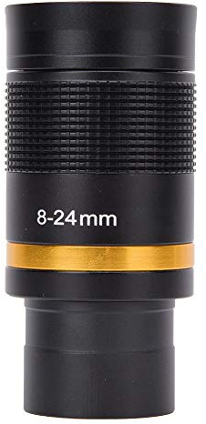 8,24mm Kontinuierlicher Zoom Teleskop-Okular, Alle, Metallkörper, Großes Okular, Grüner Film, Vielseitige 1,25 in Schnitts Telle, Geeignet für die Betrachtung des Himmels und die