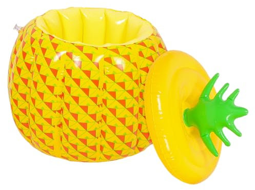 Alipis Inflatable PVC Ice Bucket Foldable Cold Resistant Portable Ice Tub Cooler for Outdoor Party Bar Picnic