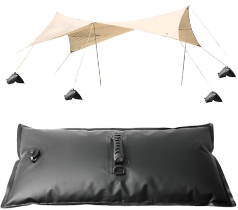 Sacos De Agua con Peso para Patas De Toldo Saco De Agua Plegable con Asa