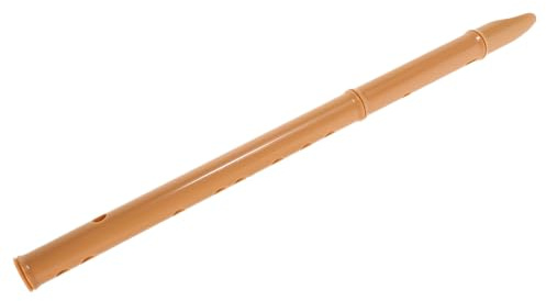 LOLIPPYY Kunstharz Blockflöte F Dur Drei Stück Abnehmbar Kleines Musikinstrument für Anfänger Flaches Mundstück Portable Holzblasinstrumente für Schule und Zuhause