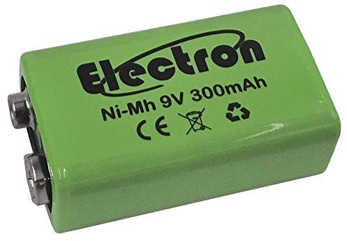 Pila Batteria ricaricabile Ni-Mh 9V 300mAh 9 volt nimh accumulatore battery