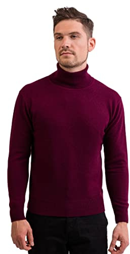 Pull | Chandail À Col Roulé pour Hommes 100% Cachemire