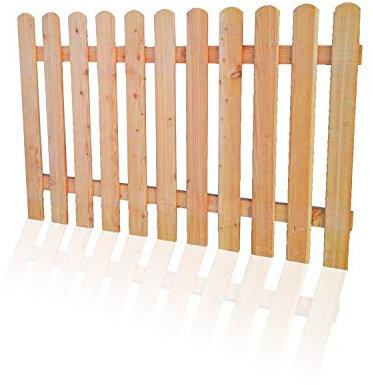 10x Zaunlatte Balkonbrett Gartenzaun aus Lärche 2x9 cm (85 cm)